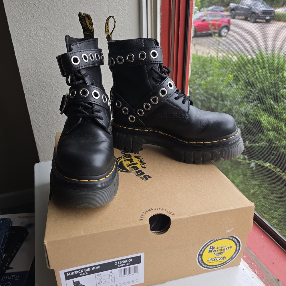 Dr. Martens Audrick Hardware Platform Boots